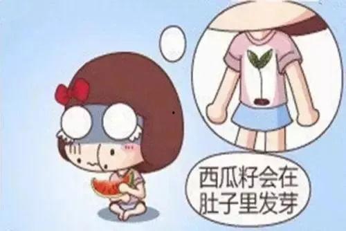 吃瓜肚子变大